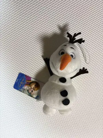 올라프 봉제 인형 약 10cm 택 포함