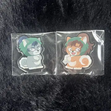 닌자 타마 란타로 동물 포제 아크릴 스탠드 시쿠마루 사부로 젠포지 이사쿠