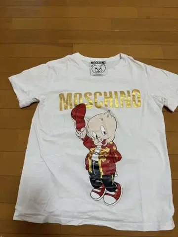 LOVE 모스키노 캐릭터 티셔츠 S