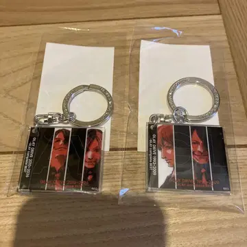 GLAY 뮤직 키링 2개 세트