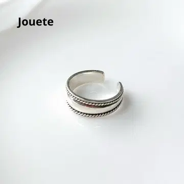 Jouete 쥬에테 트위스트 반지 실버 925
