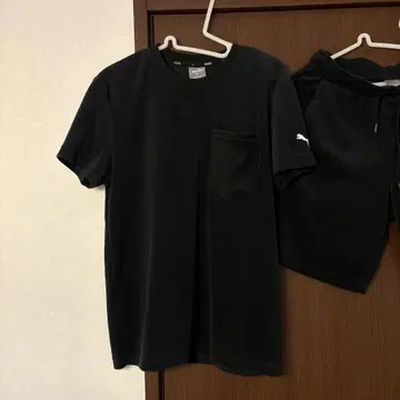 푸마 블랙 의류 세트