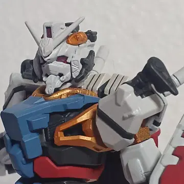 HG1/144 빨간색 건담 화이트 건담풍 페인팅 완성품