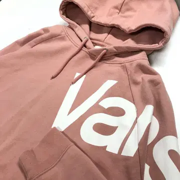 VANS 후드티 짧은 길이 핑크 여성용 L