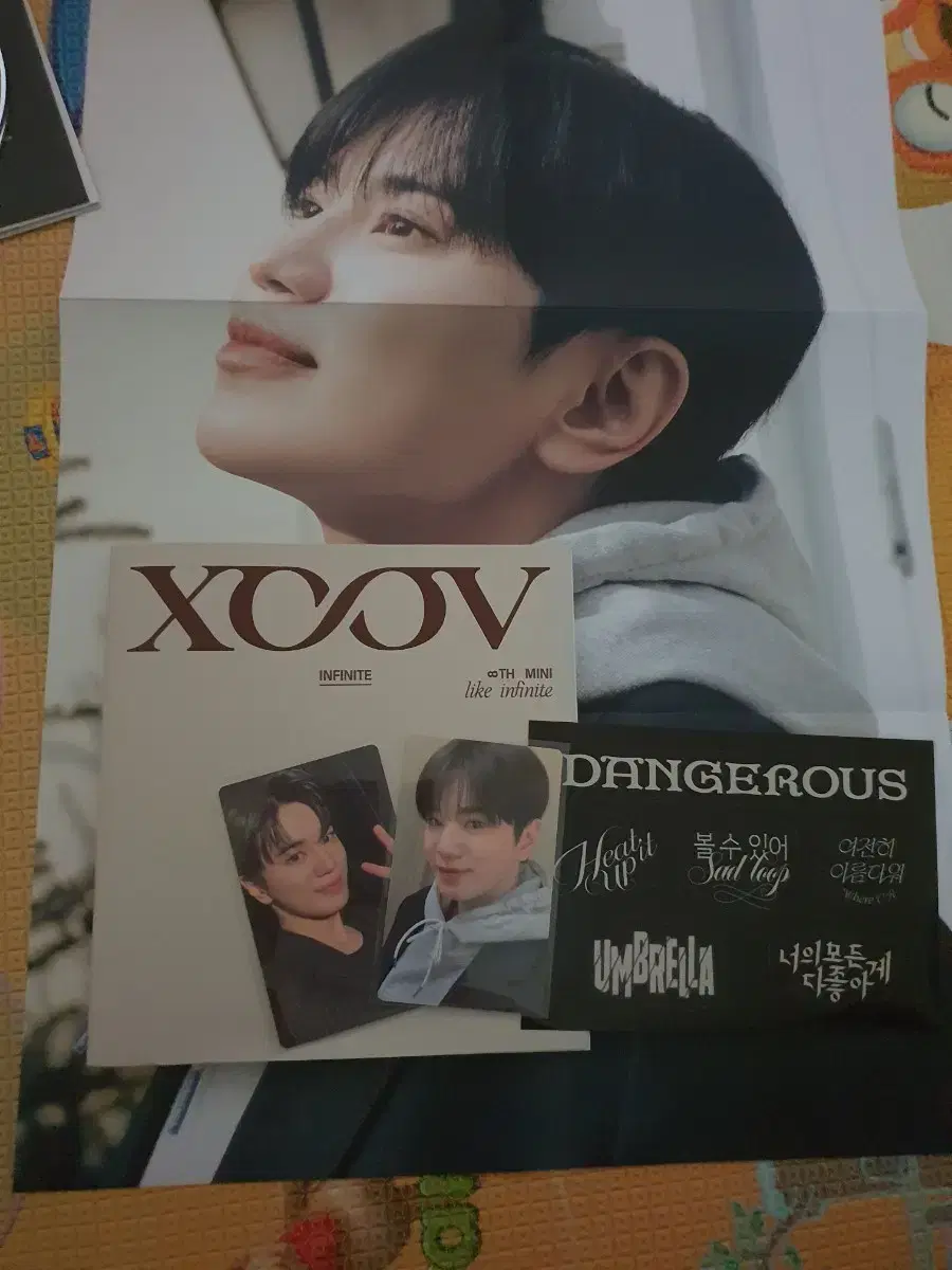 Infinite mini album 8th solo version wts including 2 sungjong pocas
