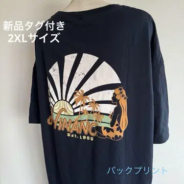 택 포함 새상품 HINANO TAHITI 2XL 티셔츠 히나노 타히티