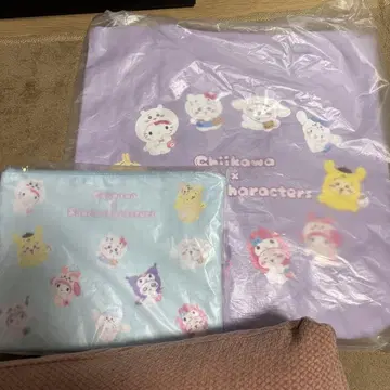 치이카와 산리오 파우치 토트백