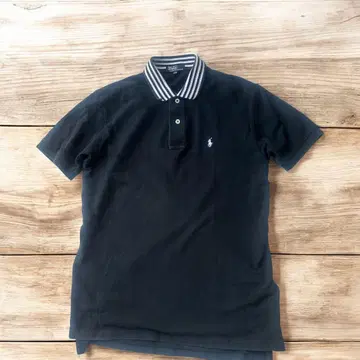 폴로 바이 랄프 로렌 블랙 피케 셔츠 170