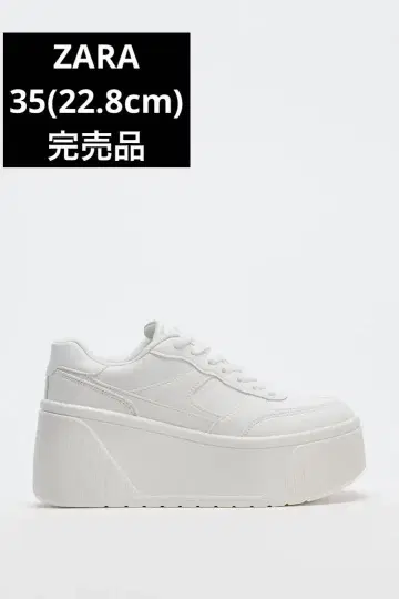 ZARA 자라 플랫 스니커즈 35 22.8cm 완판템