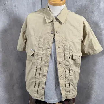 00s 반스 나일론 S/S 셔츠