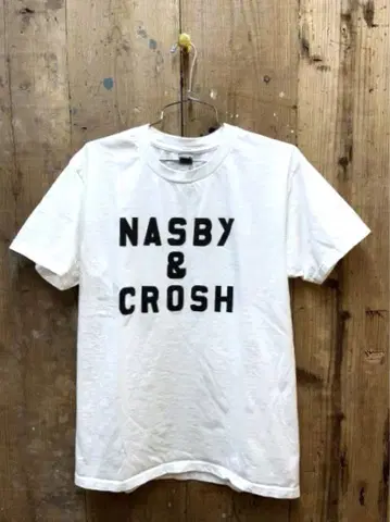 NASBY & CROSH 6.1oz 티셔츠 WH-L 잭슨 브라운