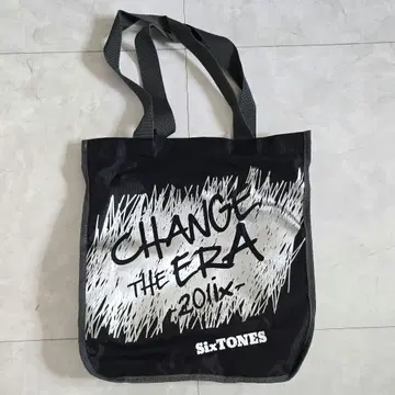 SixTONES 첸 에라 토트백 CHANGE THE ERA