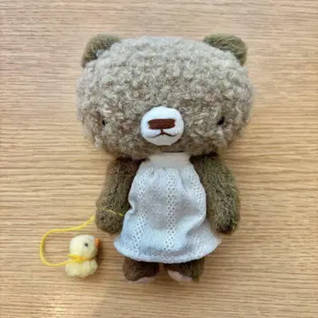 아나노 카페 봉제 인형 곰 병아리