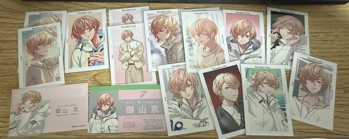 Paradox Live Miyama Kei Jeepree Bulk Set wts