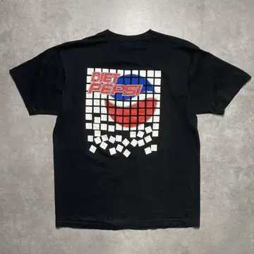 90s 다이어트 펩시 블랙 티셔츠 L 사이즈 빈티지 PEPSI
