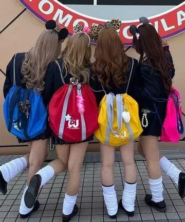 3WAY 오리지널 백 [핑크] 와페 냅색 월드 페가수스