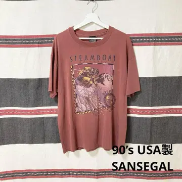 90s USA제 SANSEGAL 티셔츠 싱글 스티치 콜로라도 스키