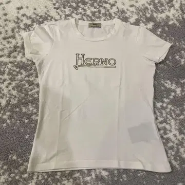 Herno 화이트 티셔츠 반팔