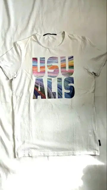 USUALIS 프린트 T