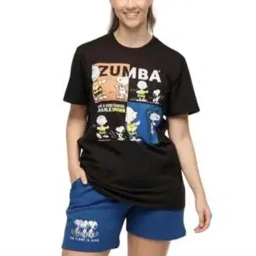ZUMBA 스누피 티셔츠
