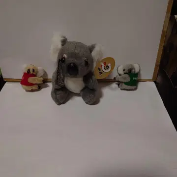 코알라 봉제 인형과 키링 세트