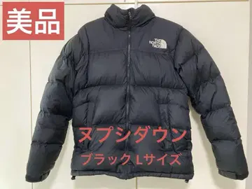 노스페이스 블랙 다운 자켓 L