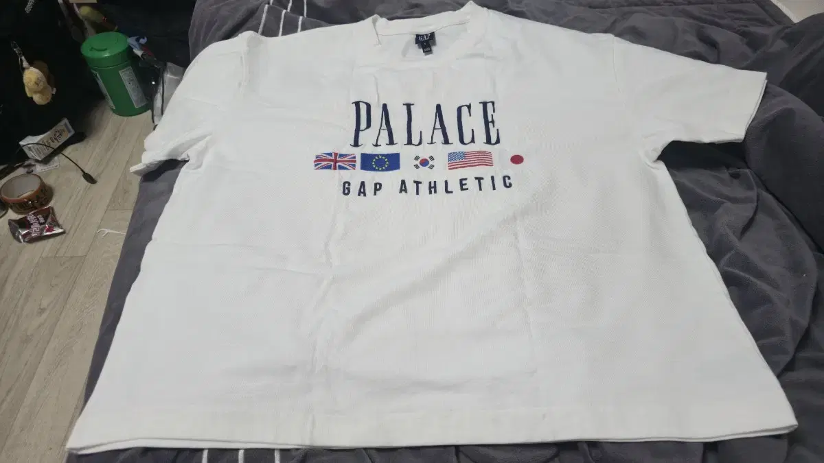 팔라스 x 갭 헤비 저지 티셔츠 화이트 - 24SS XL