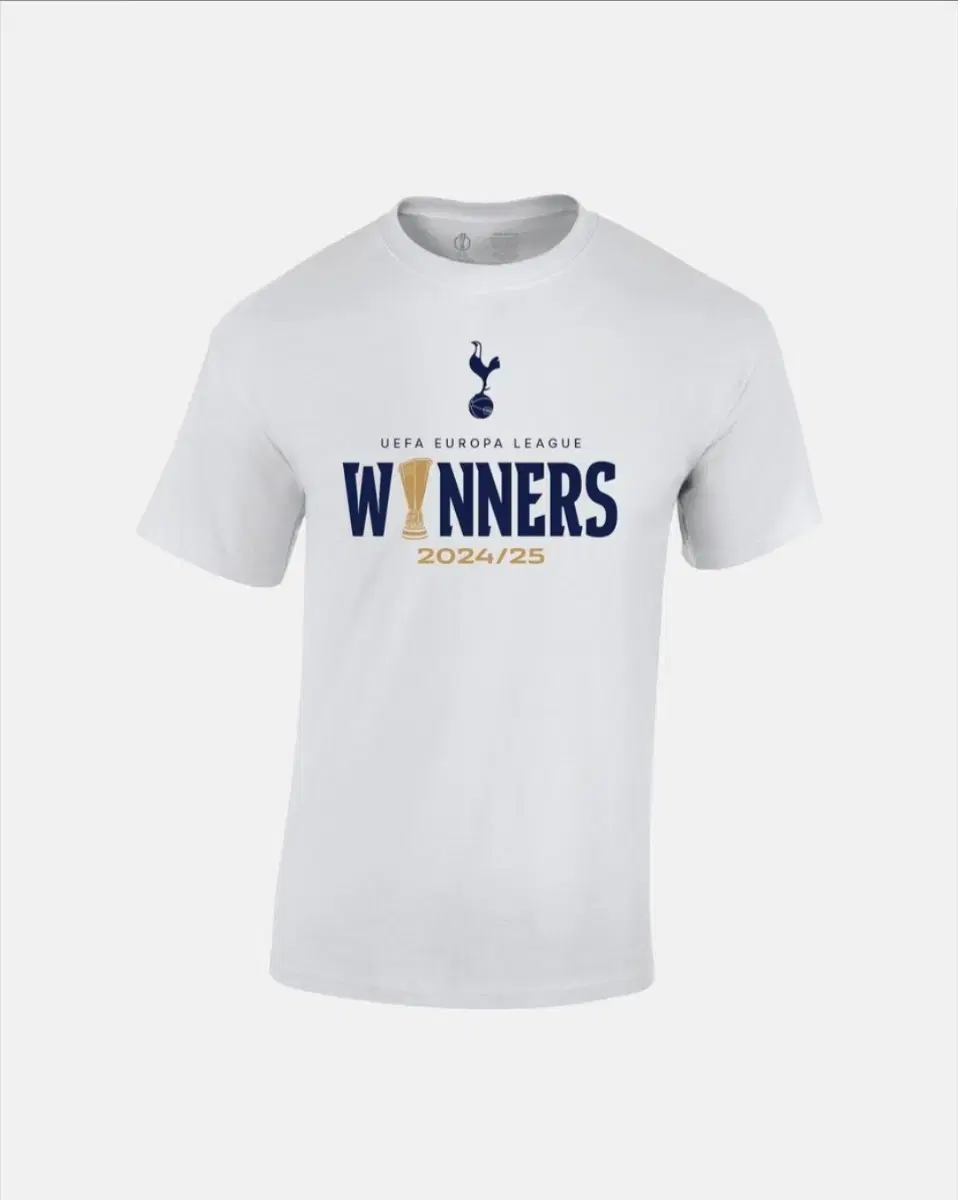 [XL] Tottenham Apparel Europa Championship Commemorative T-shirt WINNERS Official Product
