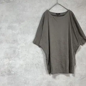인디비 일본제 면 혼방 티셔츠 반팔 돌먼 봄/여름 코튼 그린