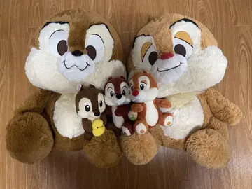 칩과 데일 봉제 인형 세트