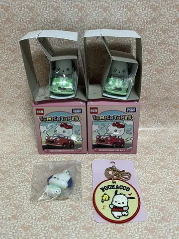 산리오 포챠코 4종 토미카 Sanrio characters