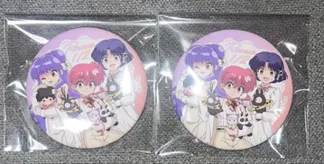 란마 1/2 TSUTAYA 팝업 캔뱃지 샴푸 아카네