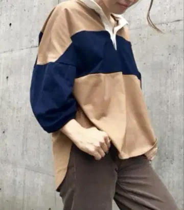AMERICANA 아메리카나 RUGBY 티셔츠 라거 셔츠