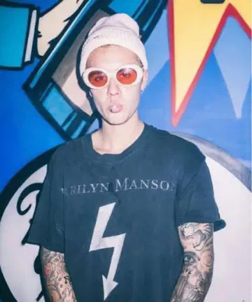 Marilyn Manson 티셔츠 L 사이즈