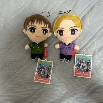 쟈니즈 봉제 인형 마스코트 2개 세트