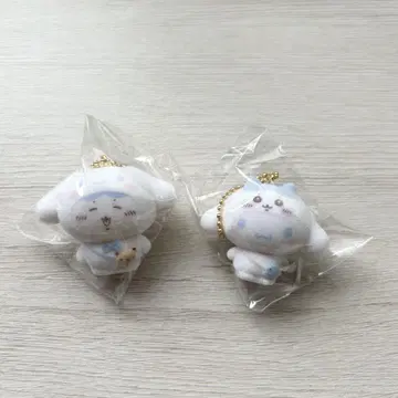 산리오 치이카와 (먼작귀) 플로키 마스코트 참 시나모롤 하치와레