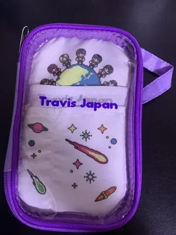 TravisJapan 아크릴 스탠드 파우치