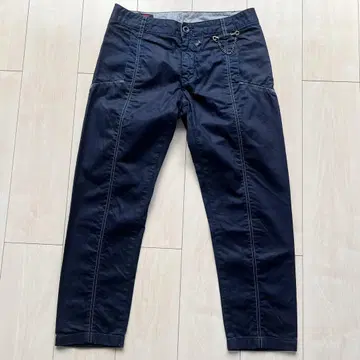 Y2K 00s 마리떼 프랑소와 저버 코팅 가공 데님 팬츠 L
