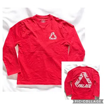 새상품급 팔라스 스케이트보드 롱 슬리브 티셔츠 긴팔 롱T PALACE