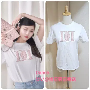 Darich 다리치 퀼팅 아플리케 티셔츠 WHT 화이트 화이트