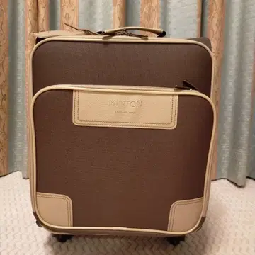 미사용 새상품 MINTON 브라운 캐리어