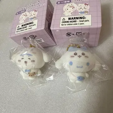치이카와 (먼작귀) 산리오 시크릿 플로키 마스코트 참 하치와레 시나몬