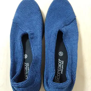미사용 새상품! 아르코페디코 [37/24cm] 니트 경량 플랫 슈즈