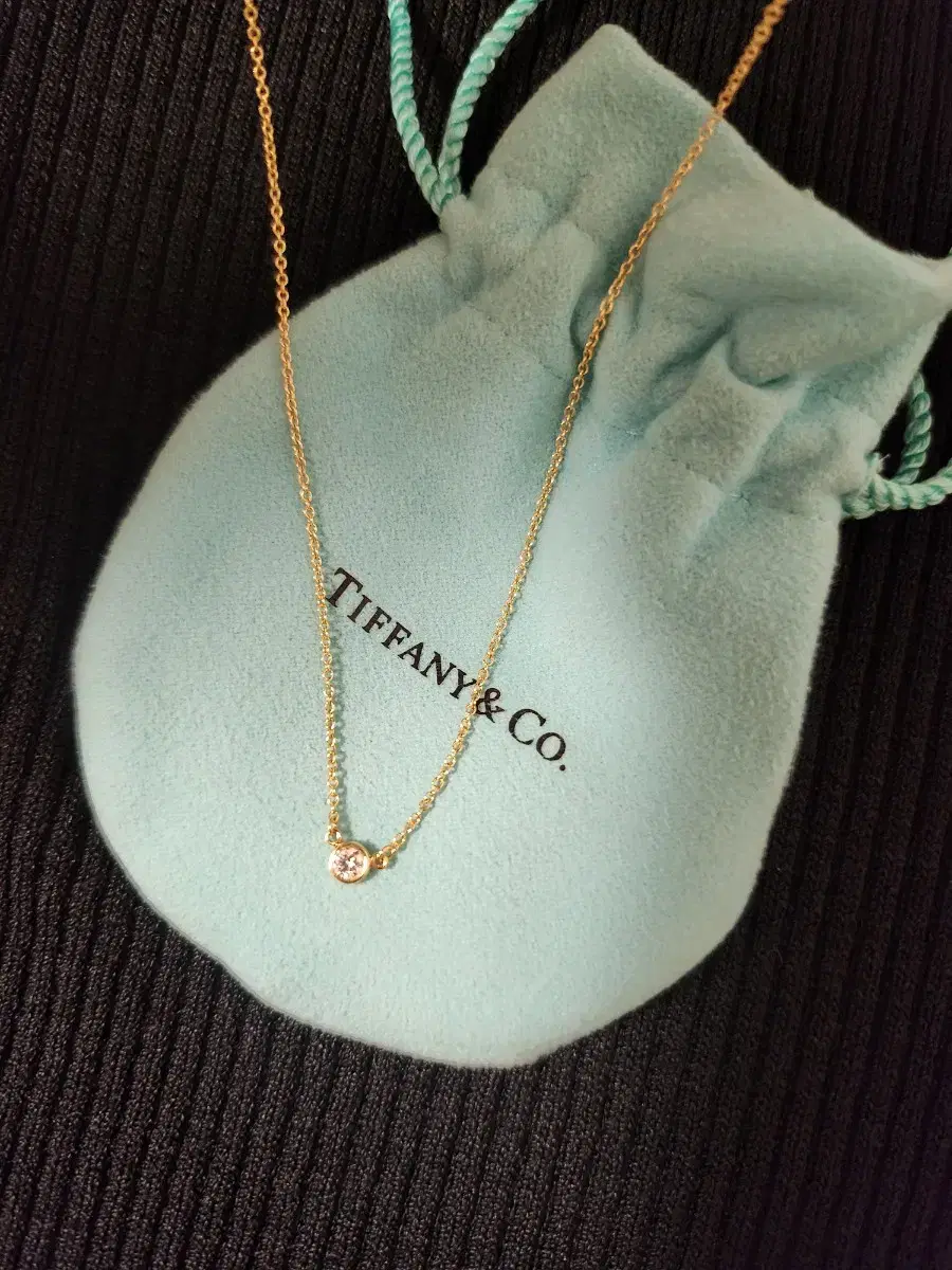 Tiffany & Co. Elsa Peretti dia necklace