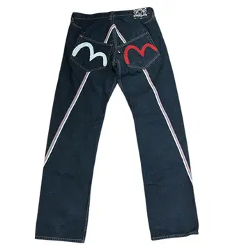 EVISU 에비수 스파이럴 데님 레어