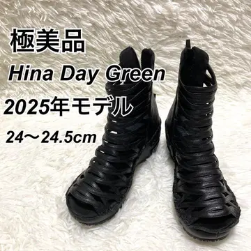 컨디션 최상 Hina Day Green 글래디에이터 샌들 L 블랙 25년