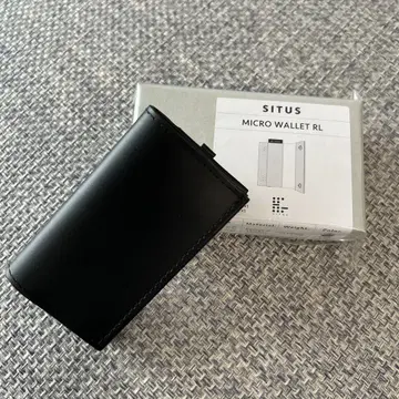 SITUS 마이크로 지갑 재활용 가죽
