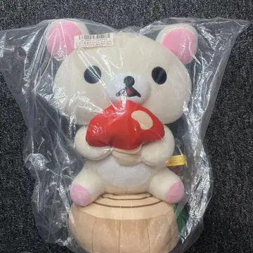 코리락쿠마&차이로이코구마 숲의 버섯 봉제 인형 BIG