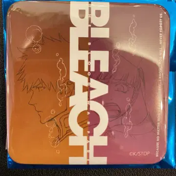 BLEACH WORLD 스퀘어 캔뱃지 쿠로사키 이치고 릴카