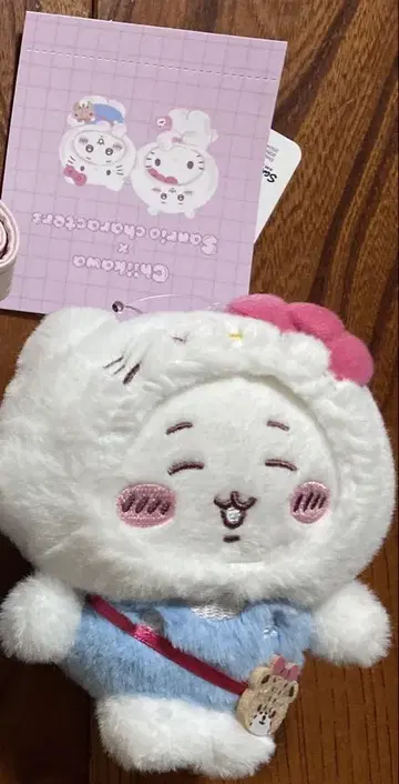 산리오 치이카와 콜라보 키티 치이카와 마스코트 키링